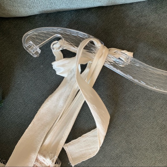 For Love & Lemons White Lace Tie Strap Dress M - Picture 4 of 6